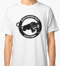 Black panther party panthers sticker Classic T-Shirt