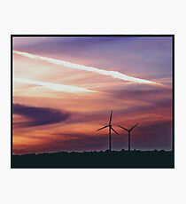 Urban Windmills Photographic Print