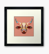 Bull Animals Gift Framed Print
