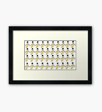 Cool bananas Framed Print