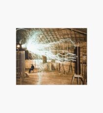 Nicola Tesla, 1877 Art Board Print