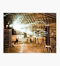 Nicola Tesla, 1877 Photographic Print