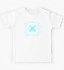 Abstract blue Kids Tee