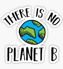 There Is No Planet B (Black) Sticker
