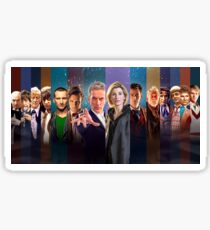 All 14 Doctors Sticker