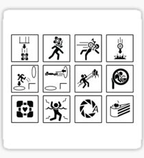 Portal Signs Sticker