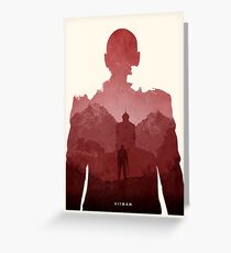 Hitman Greeting Card