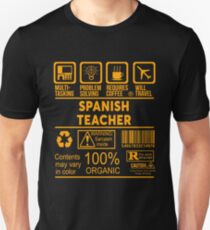 SPANISH TEACHER - NICE DESIGN 2017 Unisex T-Shirt