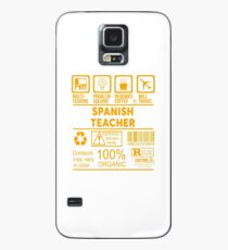 SPANISH TEACHER - NICE DESIGN 2017 Case/Skin for Samsung Galaxy