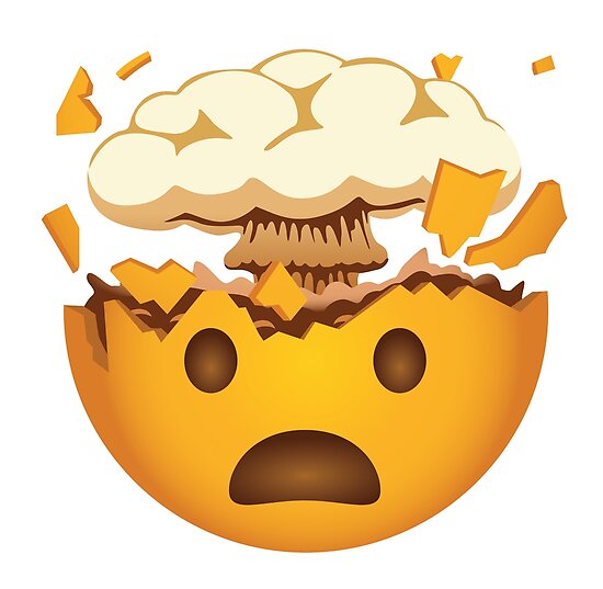 Póster «Mind Blown Emoji Funny New Emoji» de japdua Redbubble Póster «Mind Blown Emoji Funny New Emoji» de japdua Redbubble