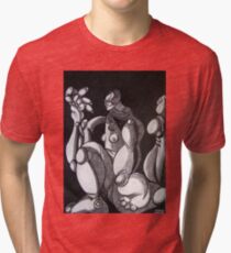 female figure Tri-blend T-Shirt