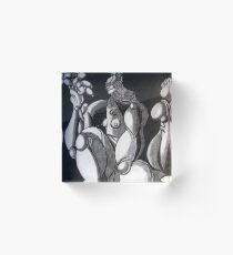 female figure Acrylic Block