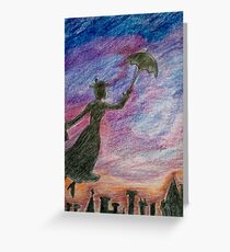 Mary Poppins Greeting Card