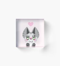 kittens Acrylic Block