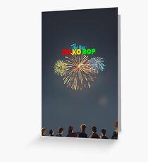 Exo The War Kokobop Greeting Card