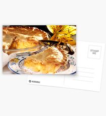 Apfelkuchen Dessert Postkarten