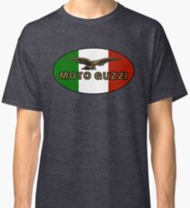 Moto Guzzi ITALIAN FLAG Classic T-Shirt