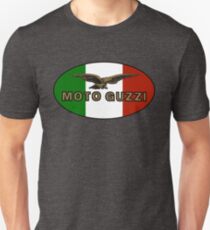 Moto Guzzi ITALIAN FLAG Unisex T-Shirt