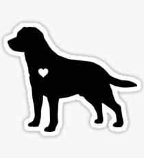 Labrador Love Sticker