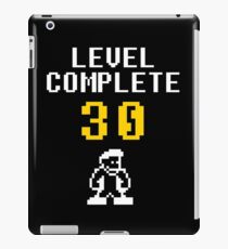 Level 30 complete - birthday iPad Case/Skin