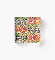 Wandering The Ruta Maya Acrylic Block