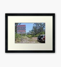 Community Co-operation ??? Framed Print