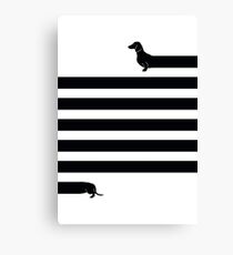 (Very) Long Dog Canvas Print