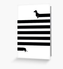 (Very) Long Dog Greeting Card