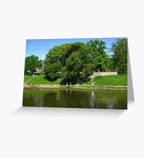 Along the Elbe Greeting Card