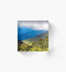 Koke'e State Park - Kauai, Hawaii Acrylic Block