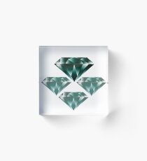 Diamonds are forever 4. Acrylic Block