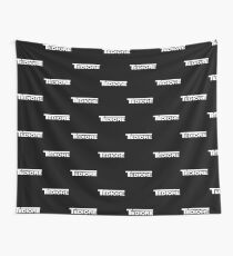 Tediore White Wall Tapestry