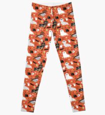 Dachshund halloween dog breed costume pet portrait doxie dachsie Leggings