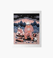 Death in Space Art Board Print