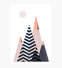 Scandinavian Mountains Photographic Print