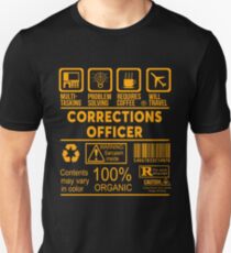 CORRECTIONS OFFICER - NICE DESIGN 2017 Unisex T-Shirt