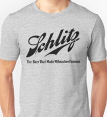 Schlitz - The beer that Made Milwaukee Famous Unisex T-Shirt