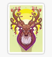 deer head Sticker