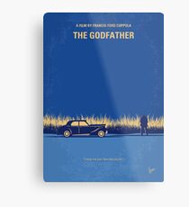 No686-1- Godfather I minimal movie poster Metal Print