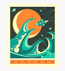 EXPLORE Photographic Print