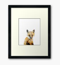 Little Fox Framed Print