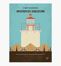 Lámina fotográfica No760- Moonrise Kingdom cartel de película minimalista