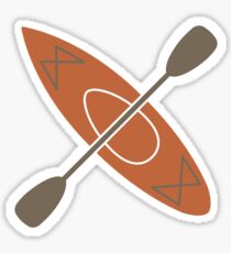 Kayak Icon Sticker