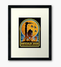 Dune MUAD' DIB Framed Print