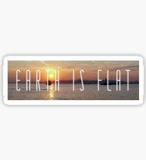 EARTH IS FLAT (Turkey) Sticker