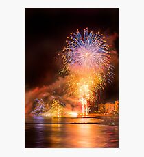 Fiesta ends with a bang Photographic Print