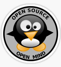 Open Source Open Mind Sticker