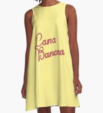 Lana banana A-Line Dress