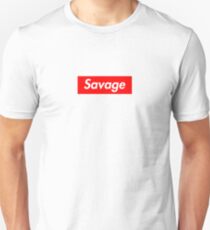 SAVAGE BOX LOGO - 21 Unisex T-Shirt