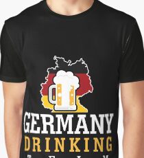 Germany Drinking Team Graphic T-Shirt